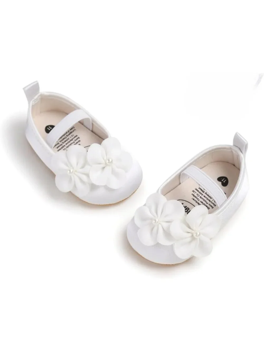Adorable Baby Mary Jane Flats with Bowknot - Anti-Skid Sole for First Walkers